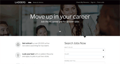 Desktop Screenshot of law-jobs.theladders.com