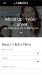 Mobile Screenshot of finance-jobs.theladders.com